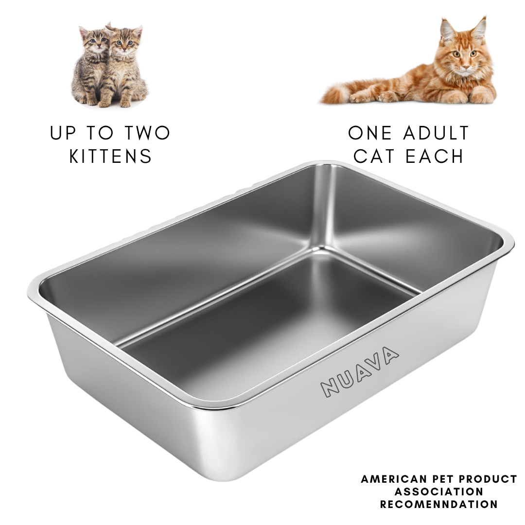 Nuava Stainless Steel Litter Box